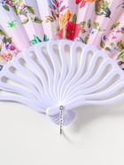 Веер пластик, текстиль "Певчие птички и цветы" 22,5 см  (артикул 10967184)  большой выбор товаров оптом и в розницу по низким ценам с доставкой