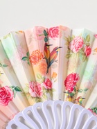 Веер складной «Розы и птицы», 22.5 см - Фото 3