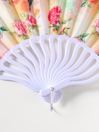 Веер пластик, текстиль "Розы и птицы" 22,5 см  (артикул 10967185)  большой выбор товаров оптом и в розницу по низким ценам с доставкой