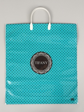 Пакет Тифани- пластиковая ручка 44 х 40 см 100 мкм  (артикул 10987114)  большой выбор товаров оптом и в розницу по низким ценам с доставкой