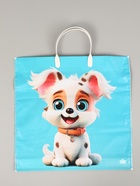 Пакет Щенячий восторг- пластиковая ручка 34 х 35 см 100 мкм  (артикул 10987127)  большой выбор товаров оптом и в розницу по низким ценам с доставкой