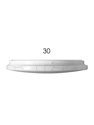 Светильник потолочный LED SPB-6 Slim Cube, 36 Вт, 6500K, 32.5×5.5 см, без ПДУ