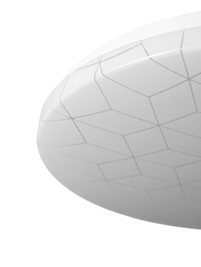 Светильник потолочный LED SPB-6 Slim Cube, 36 Вт, 6500K, 32.5×5.5 см, без ПДУ