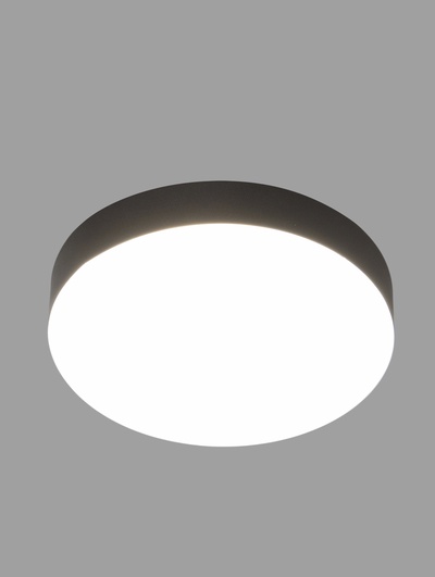 Светильник потолочный LED Relict 22 SPB-6-20, 20 Вт, 4000К, 21×5 см, без ПДУ, чёрный