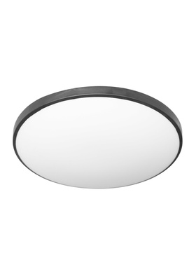 Светильник потолочный LED SPB-6 Slim Base, 24 Вт, 5000К, 26×5.8 см, без ПДУ, чёрный