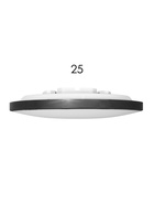 Светильник потолочный LED SPB-6 Slim Base, 24 Вт, 5000К, 26×5.8 см, без ПДУ, чёрный - Фото 5