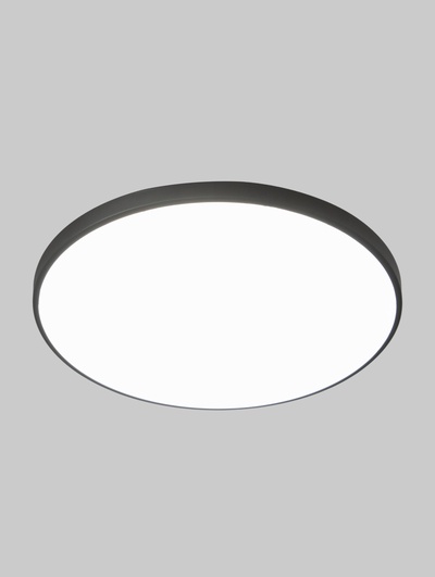 Светильник потолочный светодиодный SPB-6 Slim Base, LED, 36 Вт, 5000К, 30×5.8 см, без ПДУ, чёрный