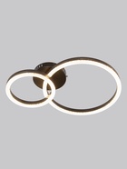 Светильник потолочный LED Bloom CLL-1-78-RC, 78 Вт, 3000-6000К, 62×42×10 см, с ПДУ, чёрный - фото 809613940