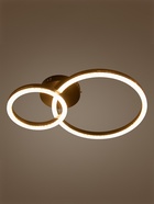 Светильник потолочный LED Bloom CLL-1-78-RC, 78 Вт, 3000-6000К, 62×42×10 см, с ПДУ, чёрный - фото 809613943