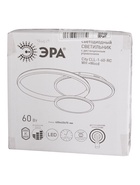 Светильник потолочный LED City CLL-1-60-RC, 60 Вт, 3000-6500К, 42×42×7 см, с ПДУ, белый - фото 809613964