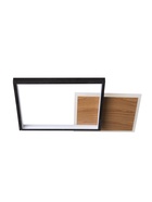 Светильник потолочный светодиодный Ferre CLL-1-60-RC, LED, 60 Вт, 3000-6000К, 45×35×6 см, с ПДУ, чёрный - фото 809613965
