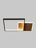 Светильник потолочный светодиодный Ferre CLL-1-60-RC, LED, 60 Вт, 3000-6000К, 45×35×6 см, с ПДУ, чёрный - фото 809613966