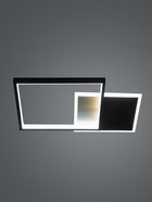 Светильник потолочный светодиодный Ferre CLL-1-60-RC, LED, 60 Вт, 3000-6000К, 45×35×6 см, с ПДУ, чёрный - фото 809613967