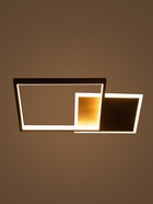 Светильник потолочный светодиодный Ferre CLL-1-60-RC, LED, 60 Вт, 3000-6000К, 45×35×6 см, с ПДУ, чёрный - фото 809613969