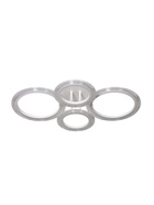 Светильник потолочный светодиодный Ring CLL-1-59-RC, 59 Вт, 3000-6000К, 60×40×11 см, с ПДУ, белый - фото 809613990