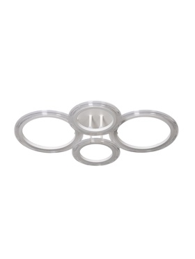 Светильник потолочный светодиодный Ring CLL-1-59-RC, 59 Вт, 3000-6000К, 60×40×11 см, с ПДУ, белый