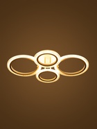 Светильник потолочный светодиодный Ring CLL-1-59-RC, 59 Вт, 3000-6000К, 60×40×11 см, с ПДУ, белый - фото 809613994