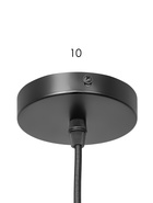 Светильник подвесной «Антонелла» 4115-201, 1хE27, 40 Вт, 14.5×14.5×179.5 см - Фото 5