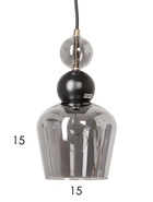 Светильник подвесной «Антонелла» 4115-201, 1хE27, 40 Вт, 14.5×14.5×179.5 см - Фото 6