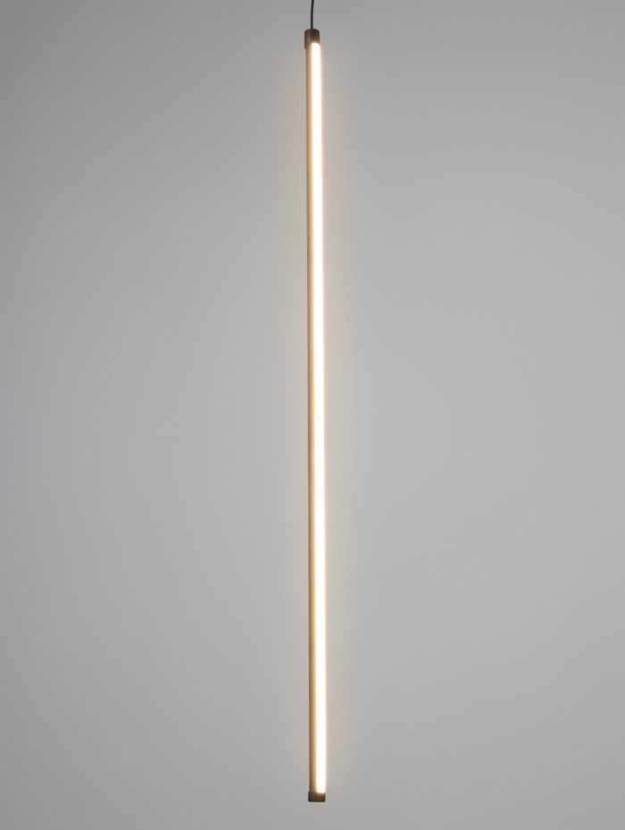 Светильник подвесной светодиодный «Санто» 6185-702, LED, 17 Вт, 3000К, чёрный, 5×5×90 см - Фото 1