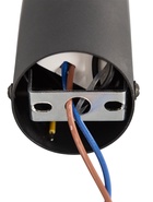 Светильник подвесной светодиодный «Санто» 6185-702, LED, 17 Вт, 3000К, чёрный, 5×5×90 см - Фото 9