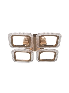 Светильник потолочный «Дорината» 6179-702, LED, 64 Вт, 3000-6000К, 40х40х8 см, с ПДУ