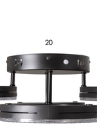 Светильник потолочный LED «Флора» 6191-201, 75 Вт, 3000-6000К, 67×45×14 см, с ПДУ, чёрный - Фото 9