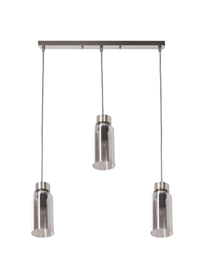 Светильник подвесной «Клара» 3099-203, 3хE14, 15 Вт, 54×8×90 см - Фото 1