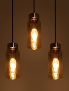 Светильник подвесной «Клара» 3099-203, 3хE14, 15 Вт, 54×8×90 см - Фото 4