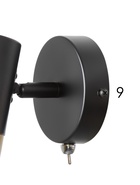 Спот «Белладонна» 7073-701, 1хGU10, 15 Вт, 18×9×16 см - Фото 5