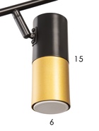 Спот «Белладонна» 7073-702, 2хGU10, 15 Вт, 30×21×16 см - Фото 7