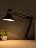 Лампа настольная N-121, 1хE27, 40 Вт, 17×45×85 см, чёрная - Фото 3