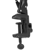 Лампа настольная N-121, 1хE27, 40 Вт, 17×45×85 см, чёрная - Фото 6