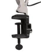 Лампа настольная N-121, 1хE27, 40 Вт, 17×45×85 см, серая - Фото 6