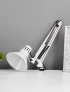 Лампа настольная N-121, 1хE27, 40 Вт, 17×45×85 см, белая - Фото 4