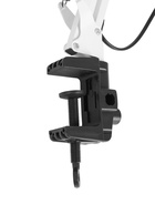 Лампа настольная N-121, 1хE27, 40 Вт, 17×45×85 см, белая - Фото 6