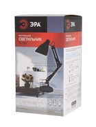 Лампа настольная N-123, 1хE27, 40 Вт, 35×15×55 см, чёрная - Фото 11