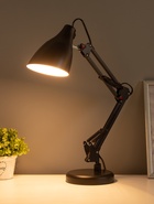 Лампа настольная N-123, 1хE27, 40 Вт, 35×15×55 см, чёрная - Фото 3