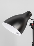 Лампа настольная N-123, 1хE27, 40 Вт, 35×15×55 см, чёрная - Фото 5