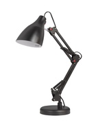 Лампа настольная N-123, 1хE27, 40 Вт, 35×15×55 см, чёрная - Фото 10