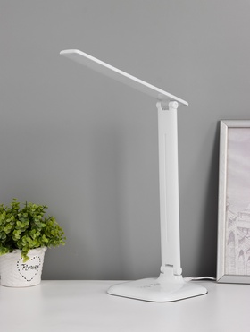 Лампа настольная LED NLED-462, 10 Вт, 15×35×40 см, белая