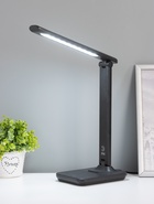 Лампа настольная LED NLED-500, 10 Вт, 14×7×35 см, чёрная - Фото 2