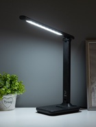 Лампа настольная LED NLED-500, 10 Вт, 14×7×35 см, чёрная - Фото 3