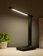 Лампа настольная LED NLED-500, 10 Вт, 14×7×35 см, чёрная - Фото 5