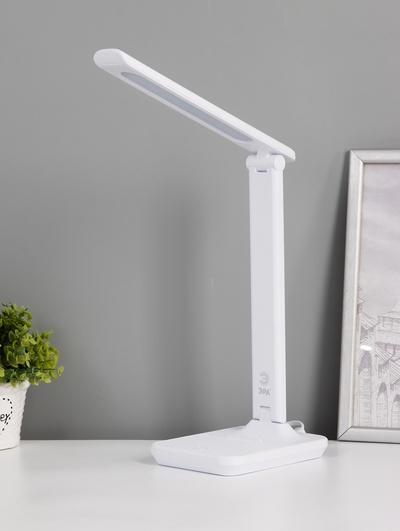 Лампа настольная LED NLED-500, 10 Вт, 14×7×35 см, белая