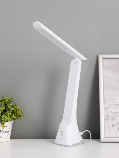 Лампа настольная LED NLED-503, 11 Вт, 11×9×32 см, белая