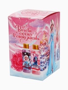 УЦЕНКА Подарочный набор «Верь в мечту», пена для ванны 2×100 и мочалка для тела, Чистое счастье - Фото 3