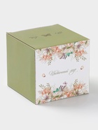 УЦЕНКА Сахарница с ложкой Доляна «Цветы», доломит, 10×9 см, 300 мл, белая - Фото 5