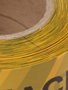 УЦЕНКА Лента оградительная «Опасная зона» 250 м, чёрно-жёлтая, ширина 7.5 см, толщина 50 мкм 1100851 - Фото 5