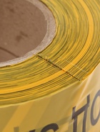 УЦЕНКА Лента оградительная «Проход Запрещен» 250 м, чёрно-желтая, ширина 7.5 см, толщина 50 мкм 5077 - Фото 5